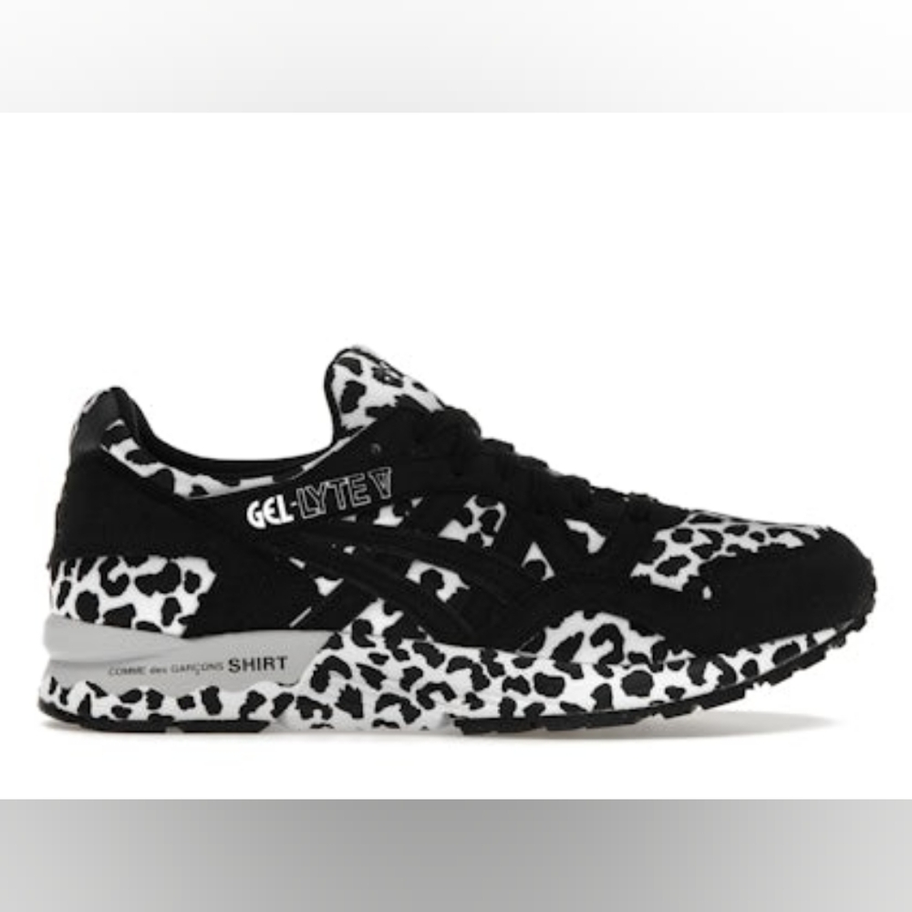 ASICS Gel-Lyte Comme des Garcons Shirt Leopard Black